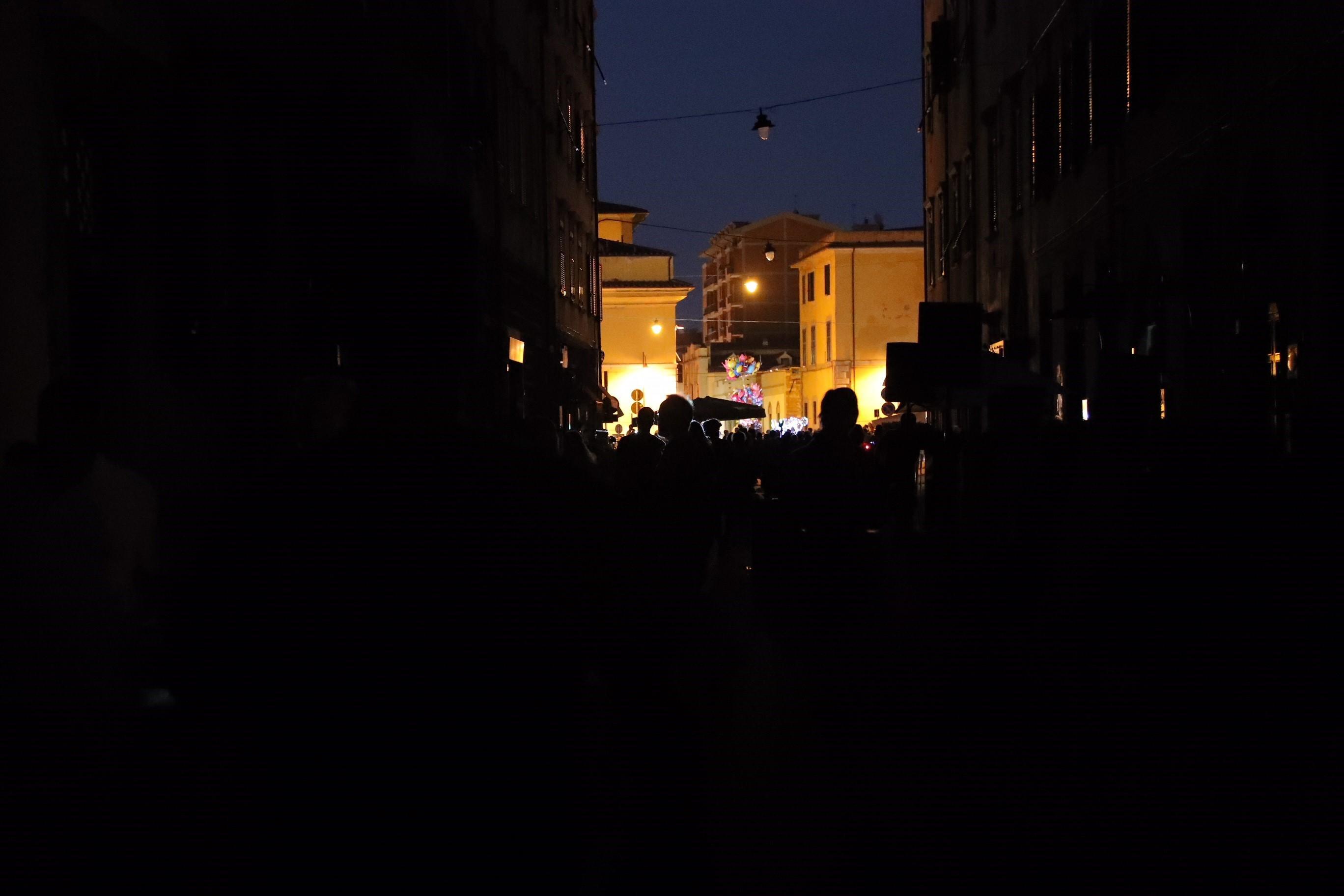 Blackout a Effetto Venezia