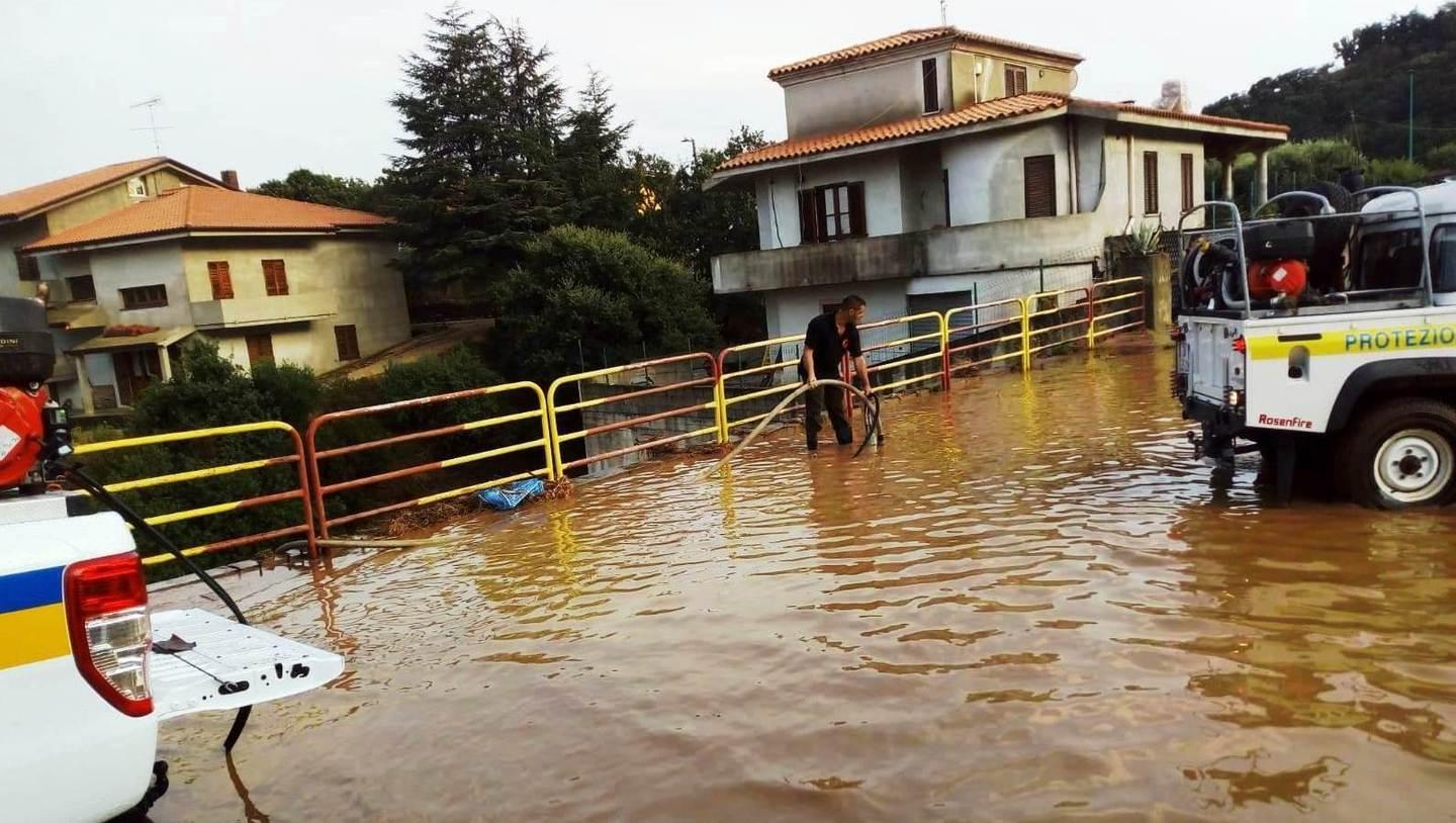 Il Goceano sott’acqua dopo un temporale estivo 