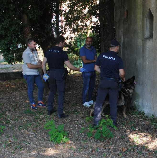 Lotta allo spaccio di droga operazione della polizia in centri profughi e parchi
