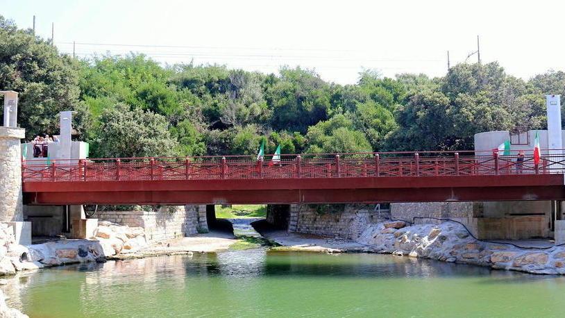 Chioma, il ponte simbolo della ricostruzione