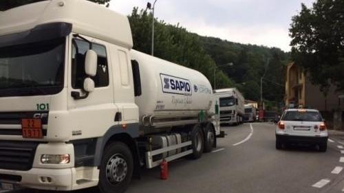 Guasto al tir Modenese chiusa al traffico
