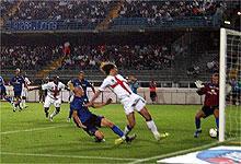 Il primo gol di Ibraimovic