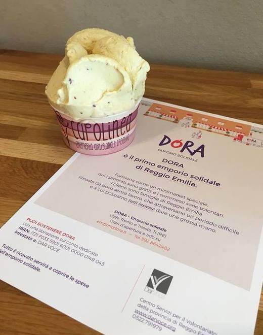 Nasce “Dora” un gusto di gelato per sostenere l’emporio solidale 