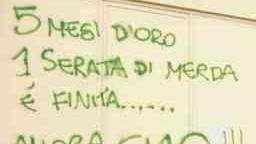 Amore, tifo e rabbia: tutto scritto sui muri