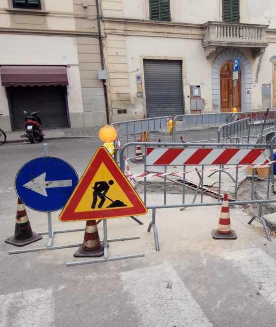Lavori sui marciapiedi a Ponzano e in centro