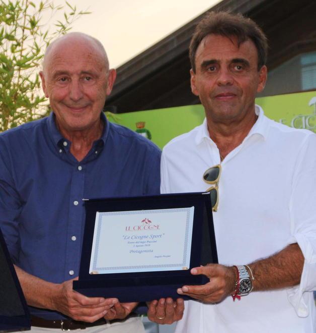Il premio “Le cicogne” al presidente Fabrizio Corsi