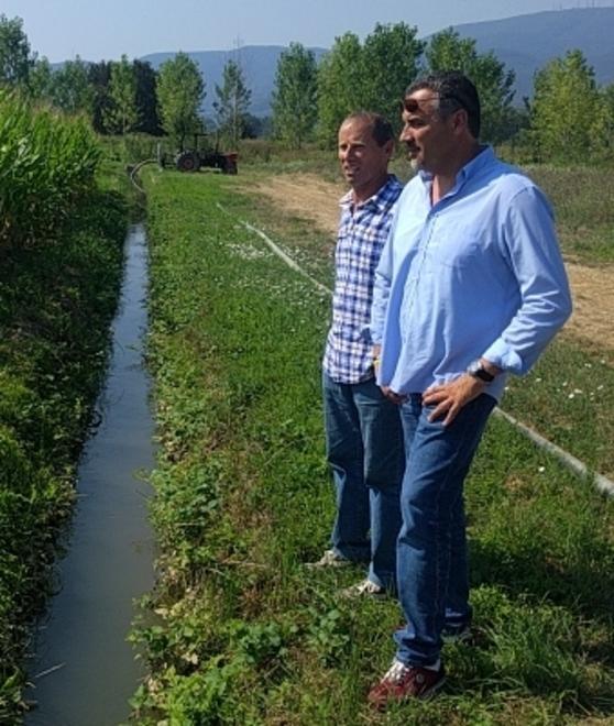 L’agricoltore Del Carlo «Ora abbiamo l’acqua»