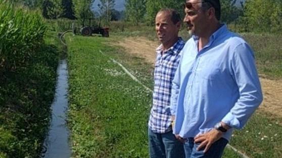 L’agricoltore Del Carlo «Ora abbiamo l’acqua»