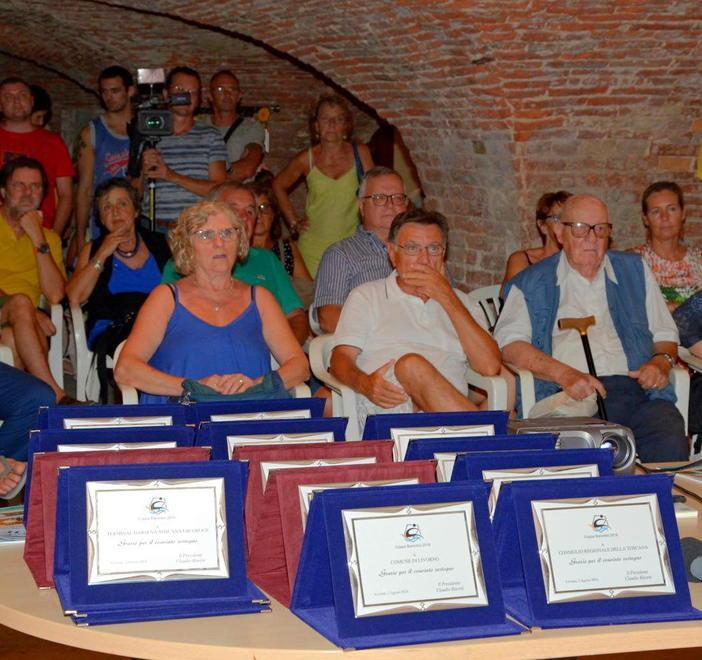 Nella cantina della Barontini il grazie degli organizzatori alla città 