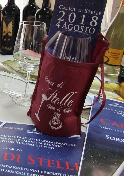 Oggi a Sorso “Calici di Stelle” buon vino, musica e arte