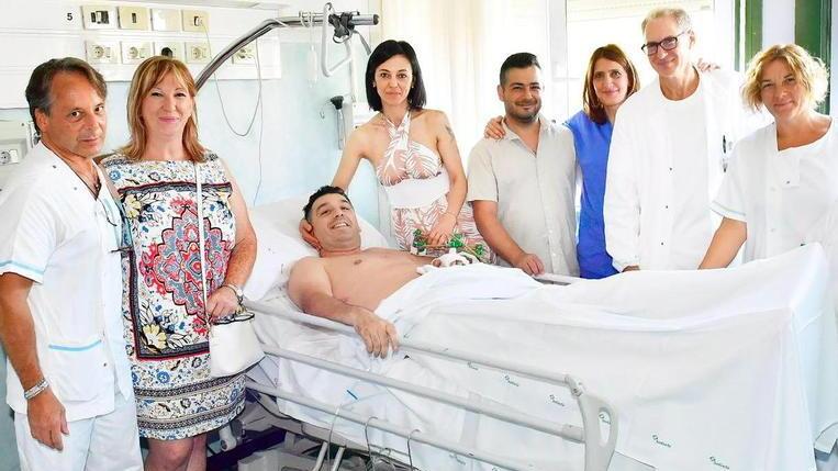 Nicola e Valentina, "sì" in ospedale dopo l'incidente