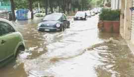 Il nubifragio manda sott’acqua tutta la città 