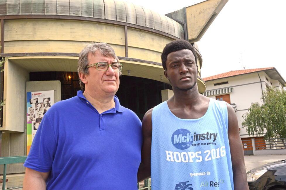 È partito da Viareggio il sogno italiano di Buba Ceesay