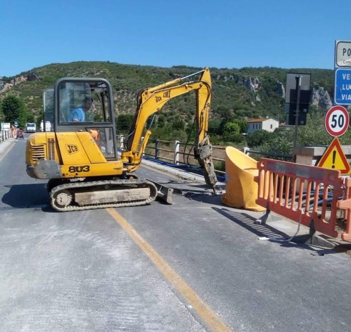 Ponte chiuso, negozi vuoti Campagna per il commercio 