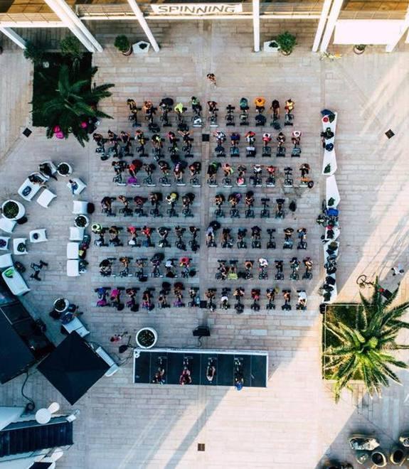 Dimostrazione di spinning 