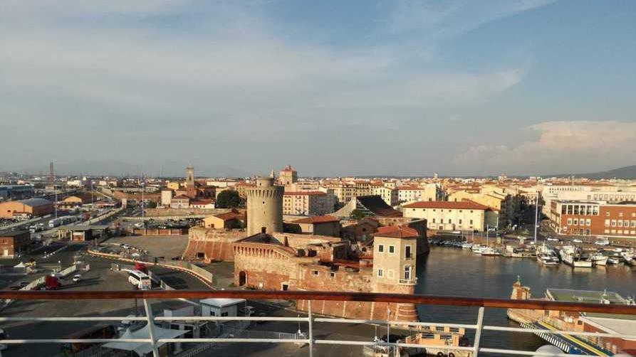 Guardate Livorno con gli occhi dei crocieristi