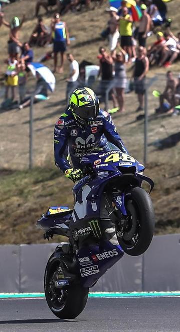 Dovi al top, Rossi è secondo