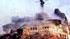 Il traghetto Moby Prince in fiamme