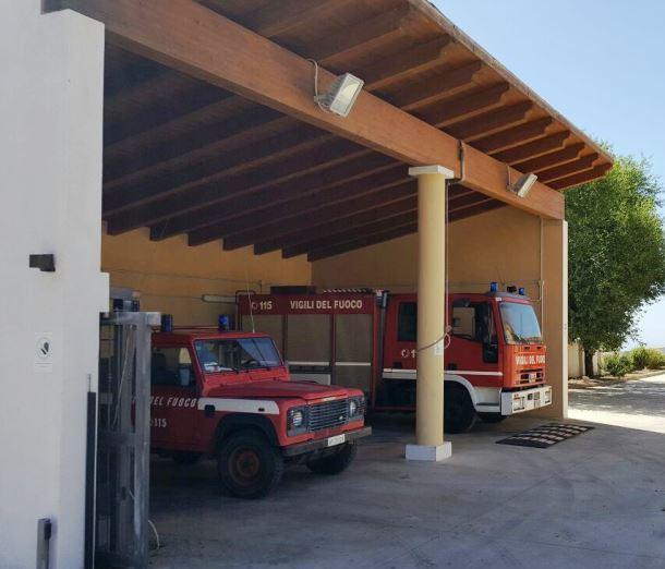 Cuglieri, vigili del fuoco operativi 