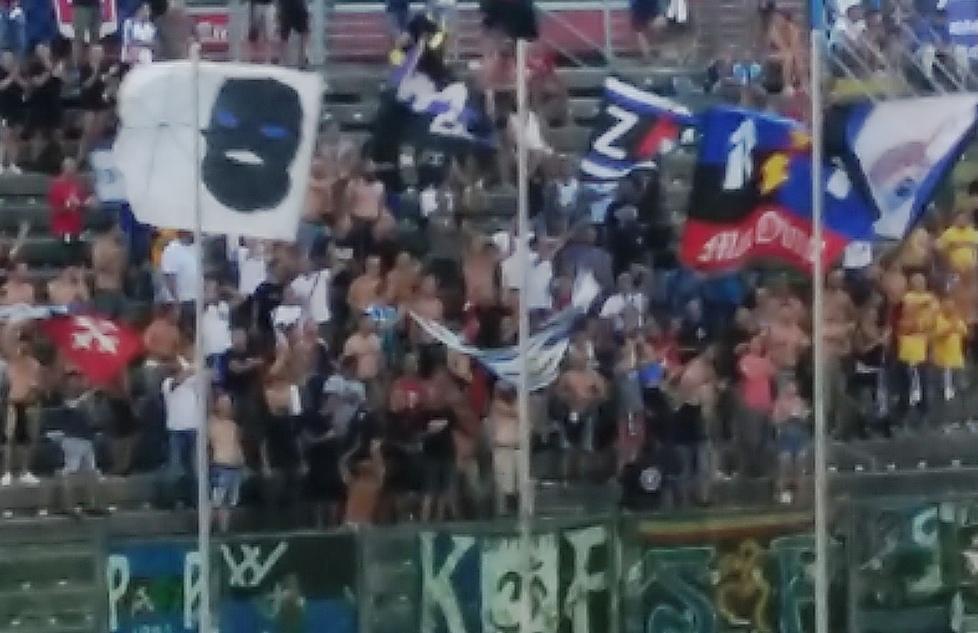 «Questa è la nostra curva!» Venti pisani senza cena per evitare incidenti
