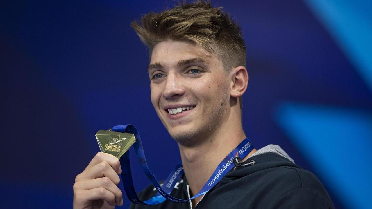 Nuoto, Miressi è d’oro nei 100 stile Paltrinieri, Castiglioni e Burdisso terzi