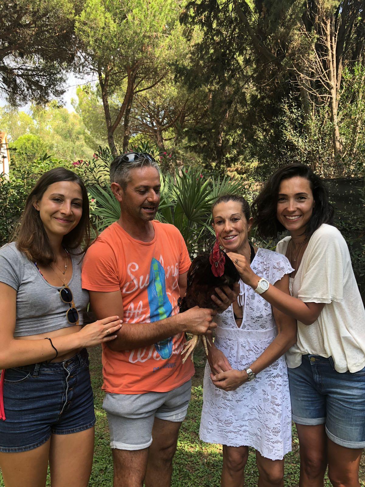 Il gallo di Caterina Balivo dato in adozione