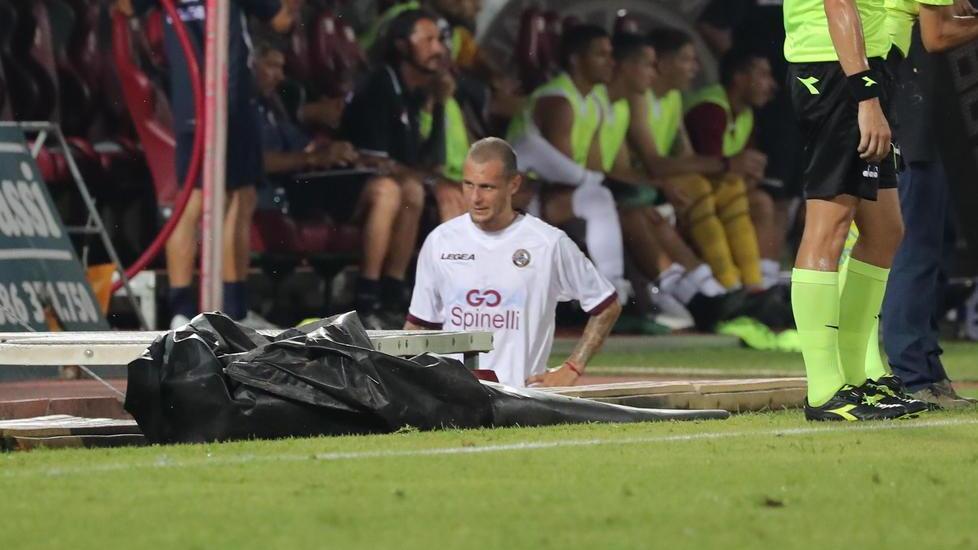 Diamanti fuori 20 giorni: «Picchiavano duro se fossi rimasto in campo me li sarei mangiati»