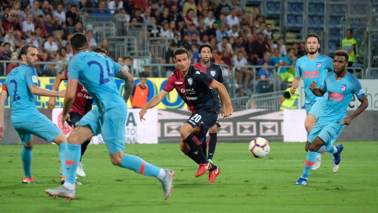 Amichevoli, il Cagliari perde 1-0 la sfida con l'Atletico Madrid