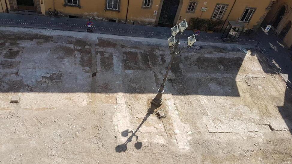 Riaffiora il quartiere medievale e la chiesa di Santa Maria in Via