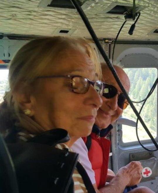Evacuati in elicottero dalla valle della frana 