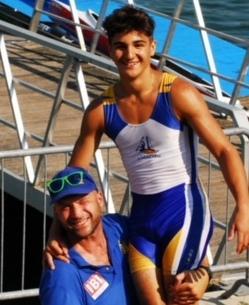 Federico Antenori rientra con un bronzo dall’Idroscalo