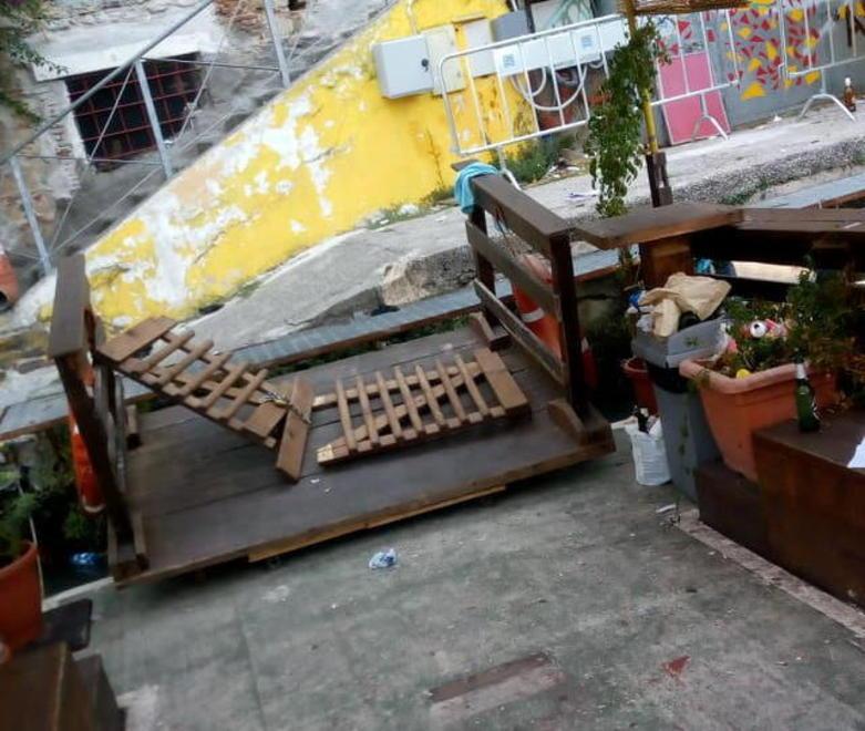 Di notte gli scali delle Cantine sono nel mirino dei vandali 