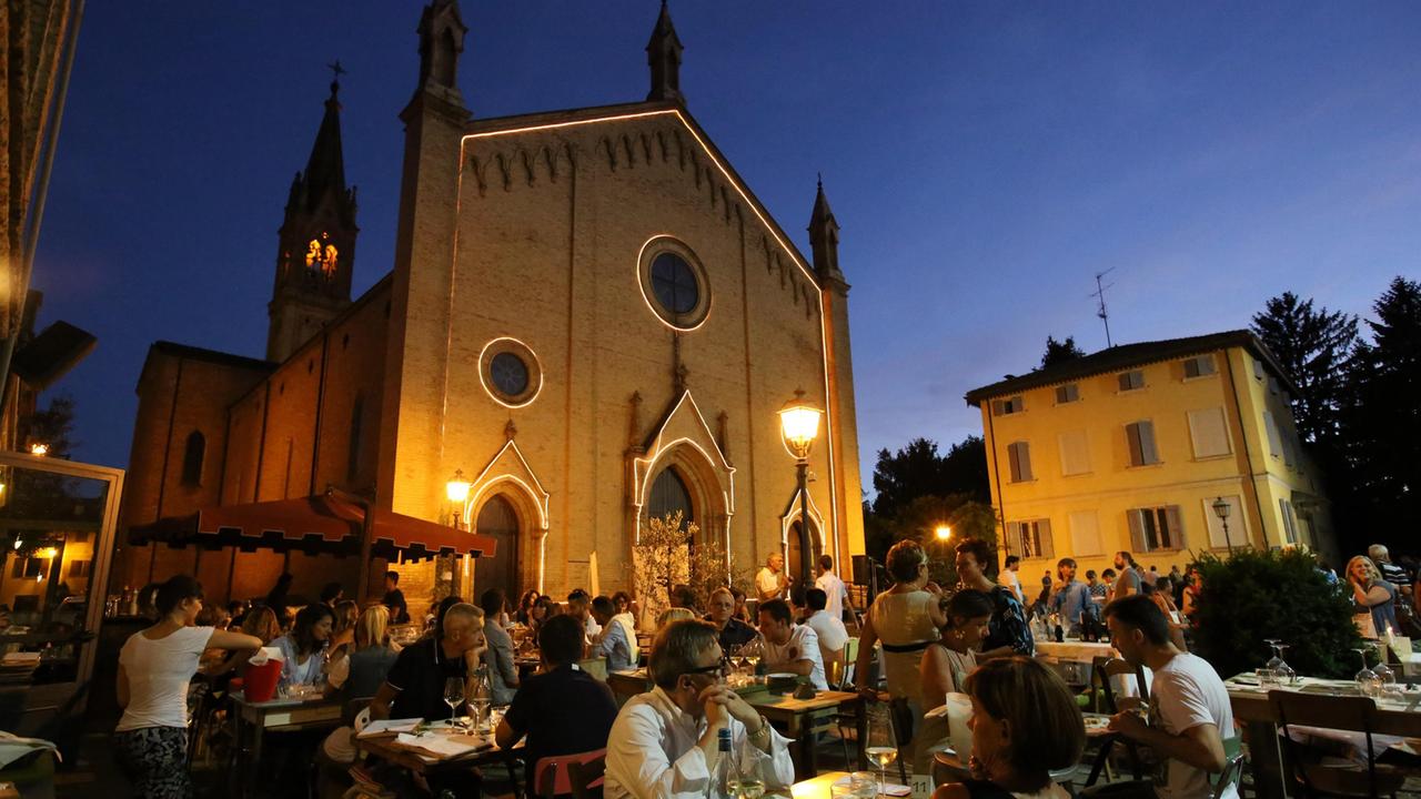 Un'edizione di Calici di Stelle a Castelvetro