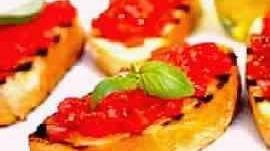 Pane, aglio, olio quintali di sapore formato bruschetta