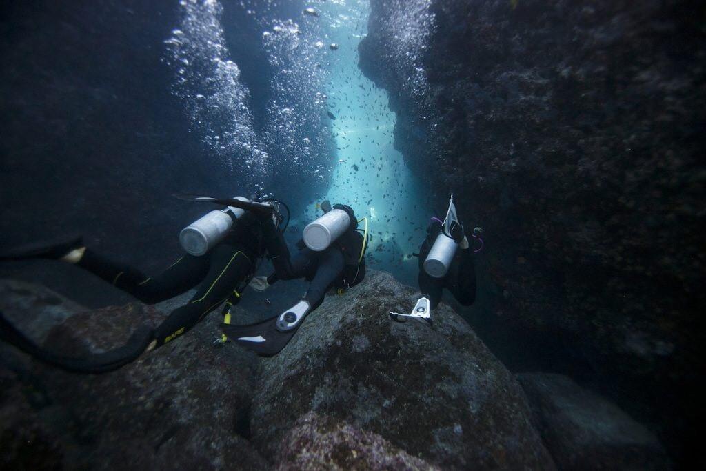 Subacquei, immagine di repertorio