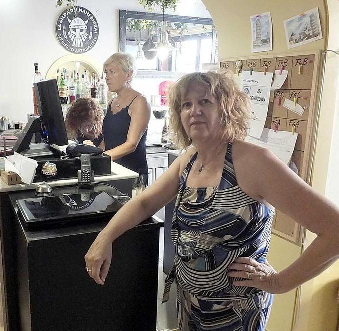 La ristoratrice Antonella Flori (Osteria In Domo di Pisa) ha intuito la truffa e non c'è cascata