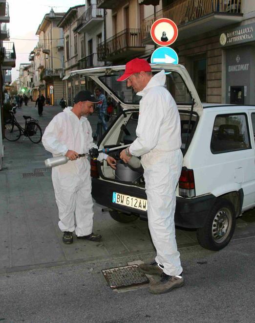 Disinfestazione di notte contro le zanzare Le finestre vanno chiuse