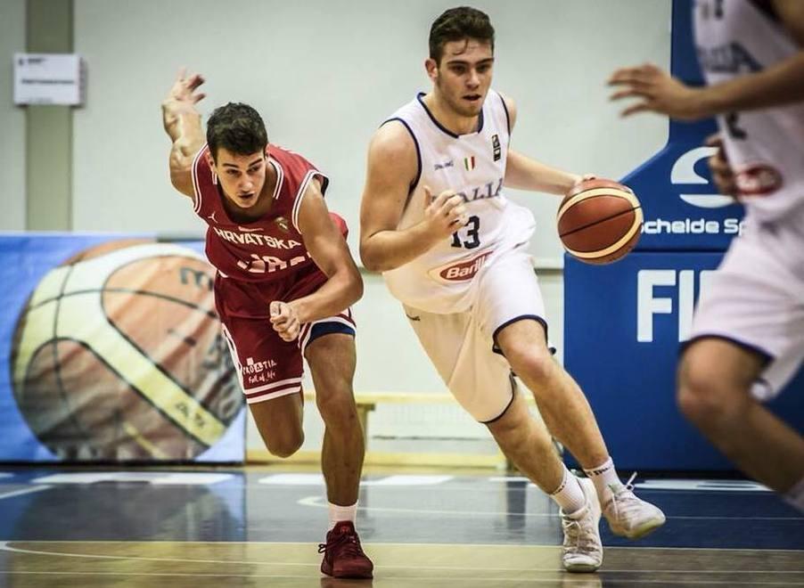 L’Italia Under 18 è decima agli Europei in Lettonia Brilla il livornese Graziani