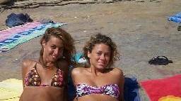 Marta e l'amica Martina