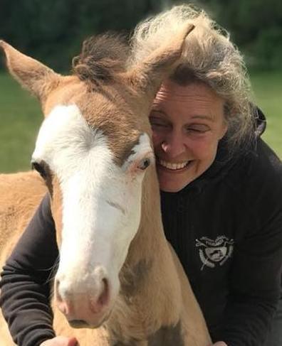 La veterinaria Carlotta Caminiti