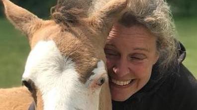 La veterinaria Carlotta Caminiti