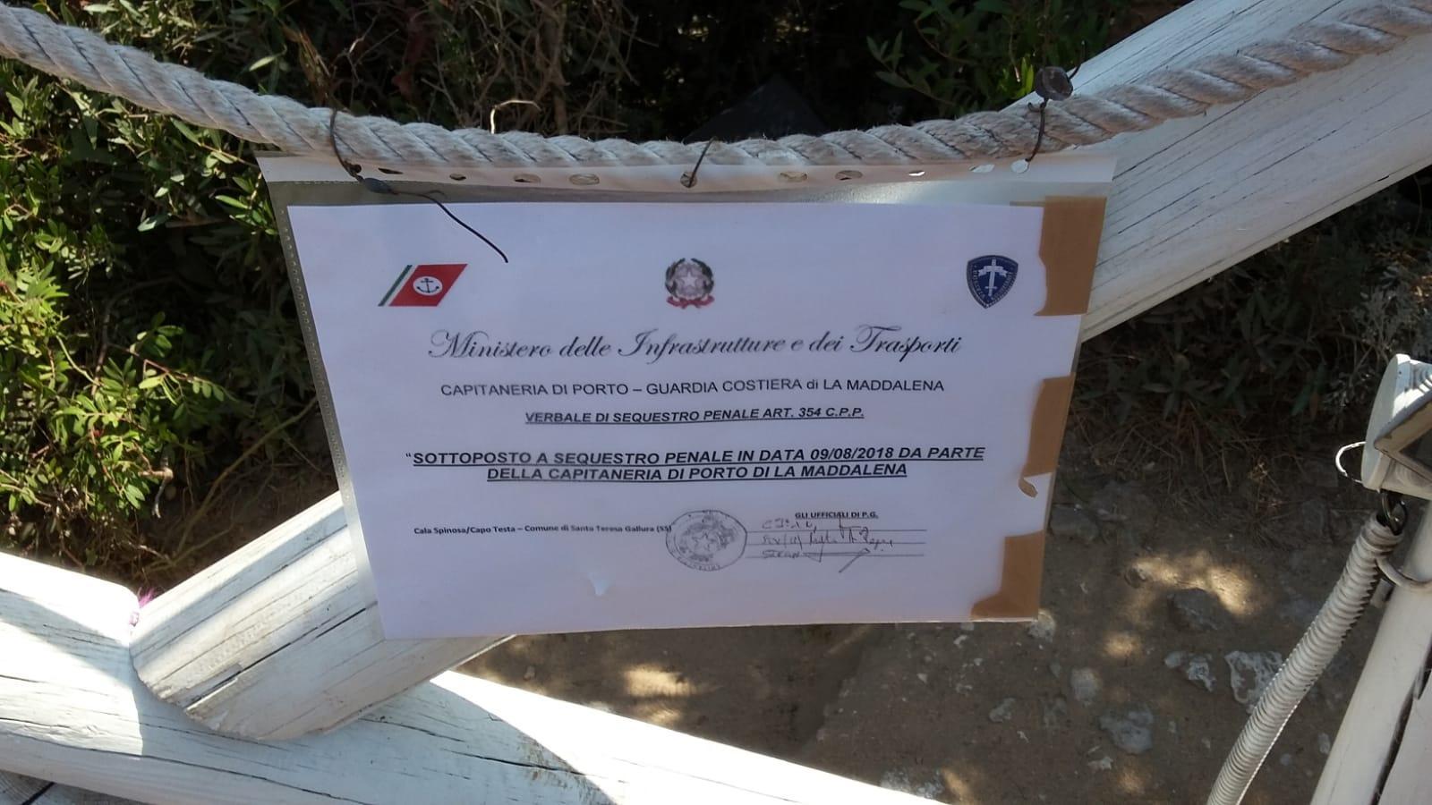 Ticket per Cala Spinosa, scatta la denuncia penale 