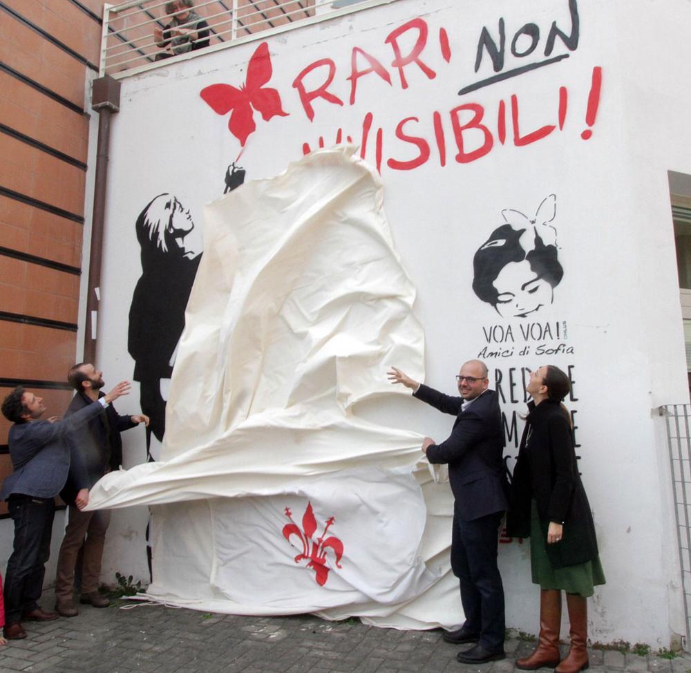 Un muro per Sofia, Rosignano avrà un murales per non dimenticare 