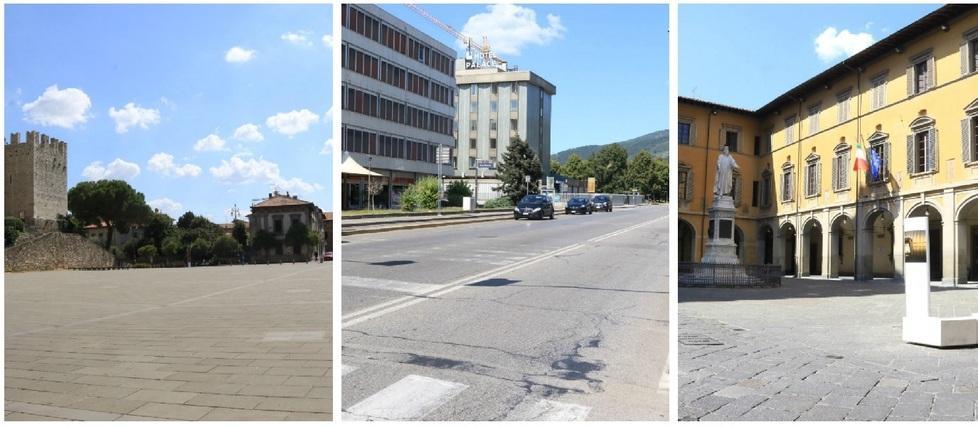 Il fascino della città deserta e senza auto