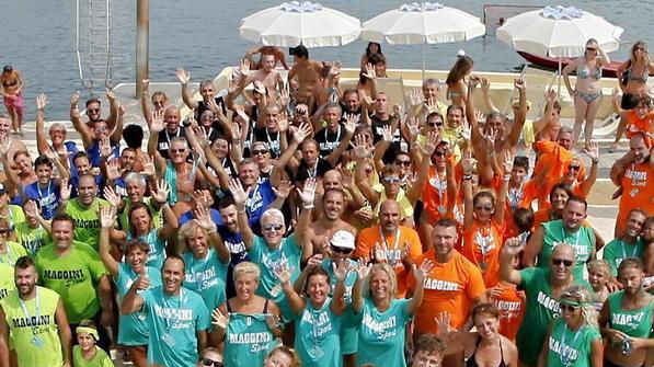 Duello sotto il sole dei Fiume scattano le olimpiadi dei grandi