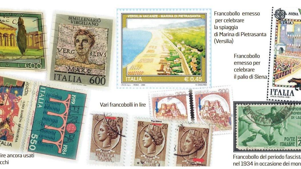 Francobolli in lire ancora validi: quando il passato arriva a destinazione