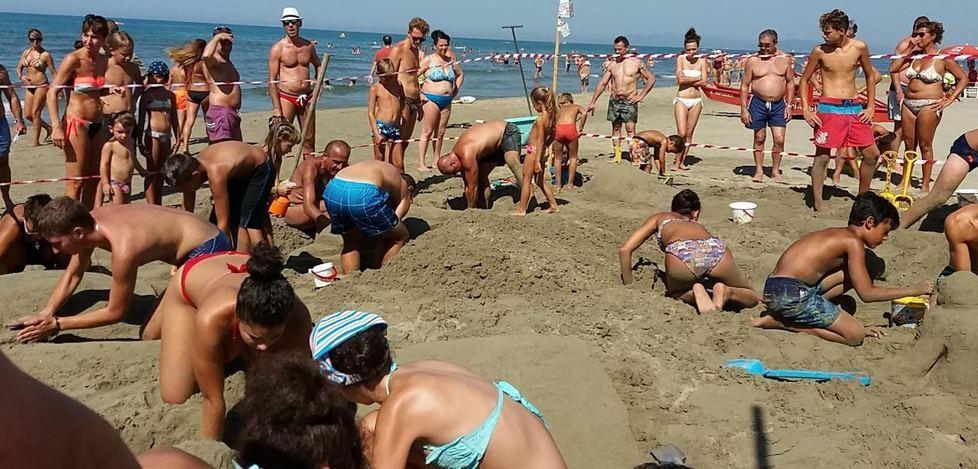 Al Bagno Mascotte la sfida è all’insegna del castello più bello 