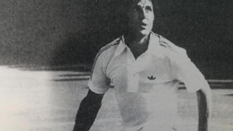 Ilie Nastase impegnato agli Internazionali di Viareggio