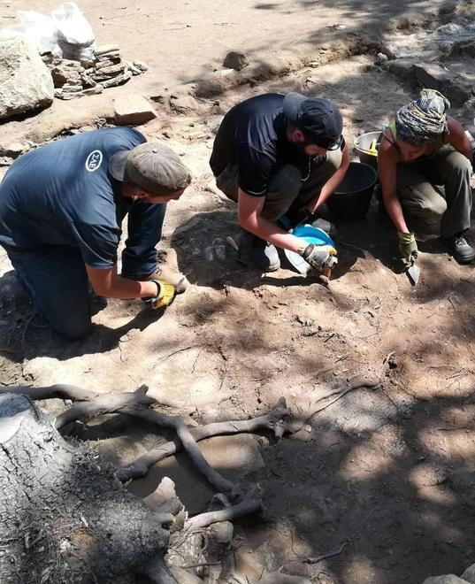 Anche tanti studenti americani ai mosaici di Poggio del Molino 