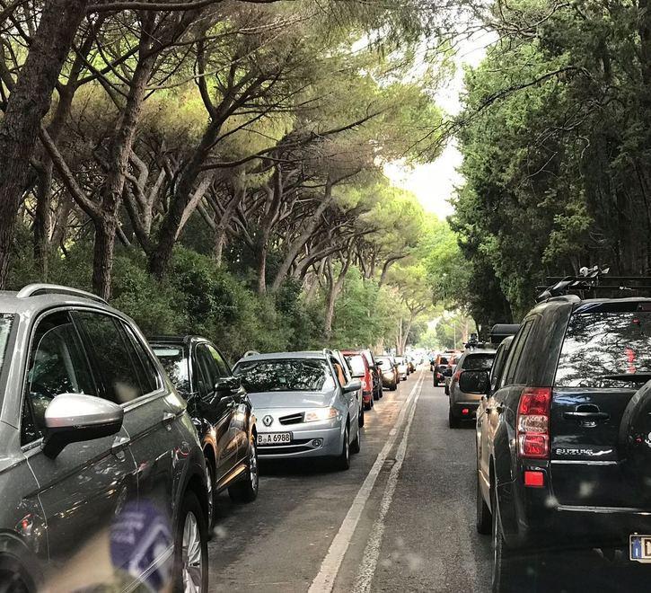 Piove, 10 chilometri di coda 